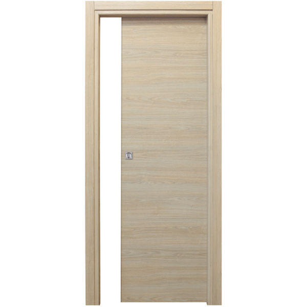 Porta Scorrevole modello Microtec Rovere Sbiancato h2100 Varie Larghezze | Effebiquattro