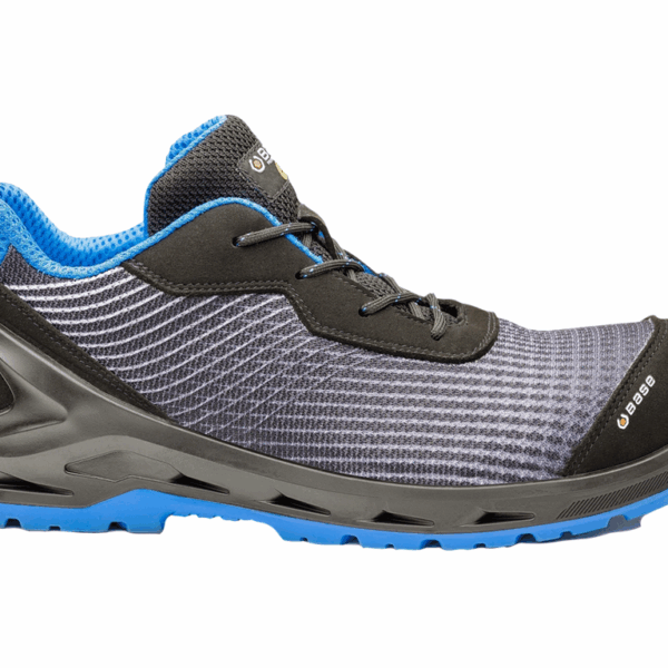 Scarpa Antinfortunistica BASSA CYBER S1P ESD SRC-B1212B I-BS Grigio/Nero | Base Protection