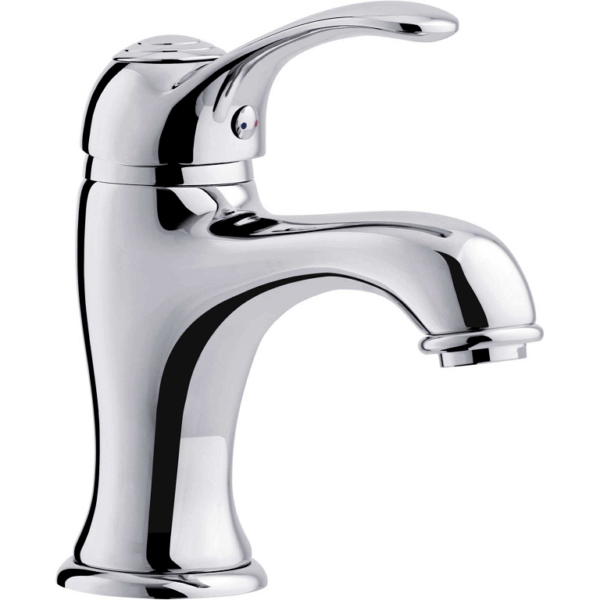 Miscelatore Lavabo Monoforo Modello Classe Scarico Automatico Cromo  Mixtech