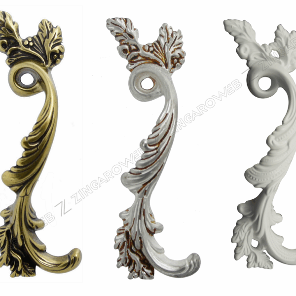 MANIGLIETTA MOBILE INTERASSE 96 mm.150x30h  SX prodotto da  METAL STYLE