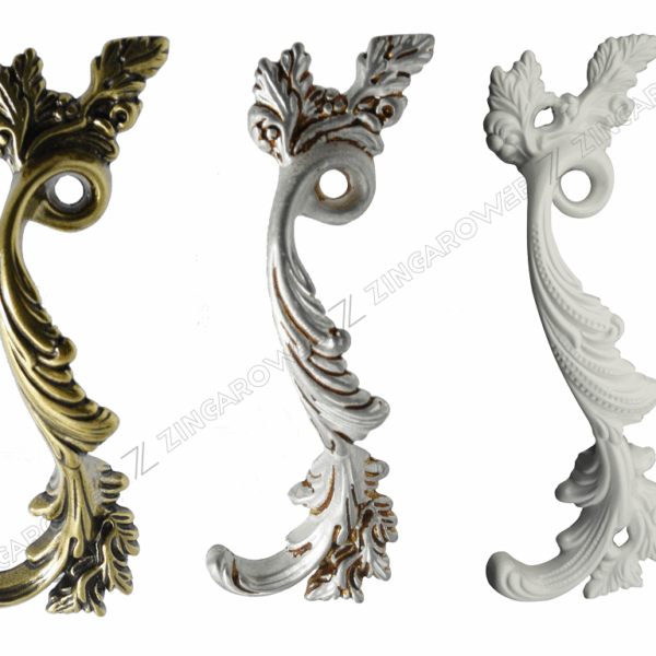 MANIGLIETTA MOBILE INTERASSE 96 mm.150x30h DX prodotto da  METAL STYLE