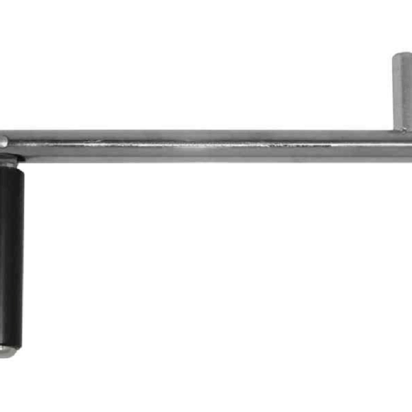 Manovella Arganello Tc mm.140 Esagonale mm.30 Cromo-Nero  Bolis