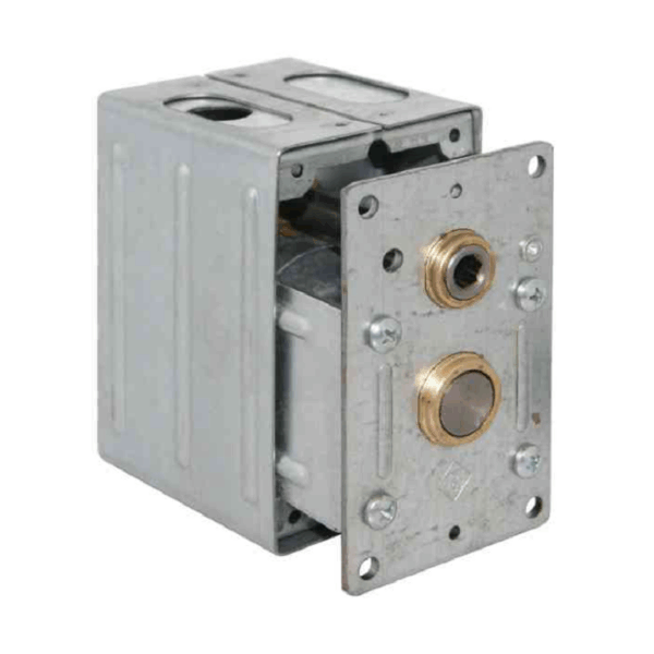 Arganello Incasso a Fune Cassetta Metallo con Riduttore mm.67x57x110  Bolis Carlo