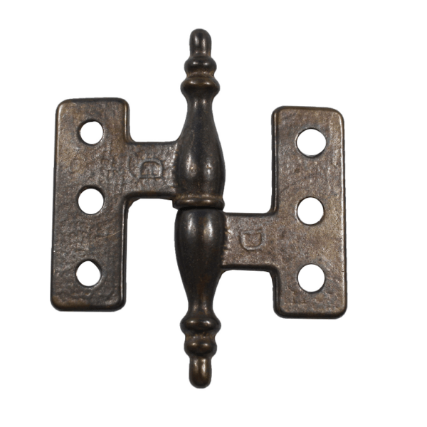 Cerniera Sfilabile Piana Barocco Ottone Bronzato mm.40x35 Anta Tirare DX-SX