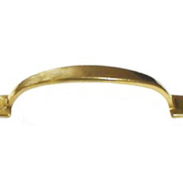 MANIGLIETTA FORI ESTERNI DA 120x28 mm. OTTONE OL LUCIDATA prodotta da BOE