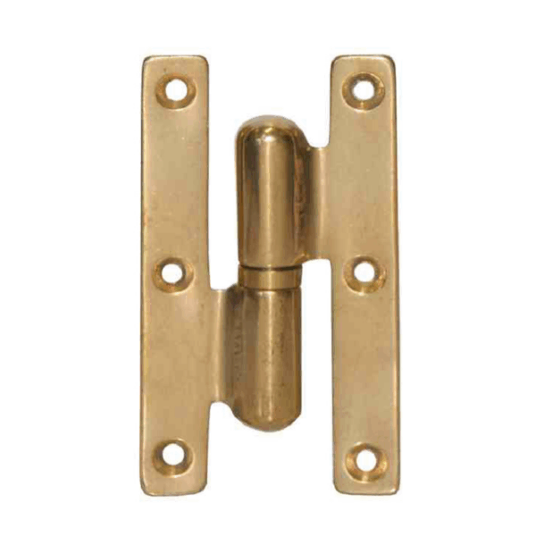 CERNIERA PAUMELLES BORDO QUADRO mm.100x55 OL OTTONE LUCIDO  |  BON.EL