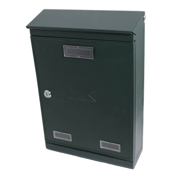 Cassetta Postale Rivista Evoluzione con Tetto mm.350x250x90 Verde