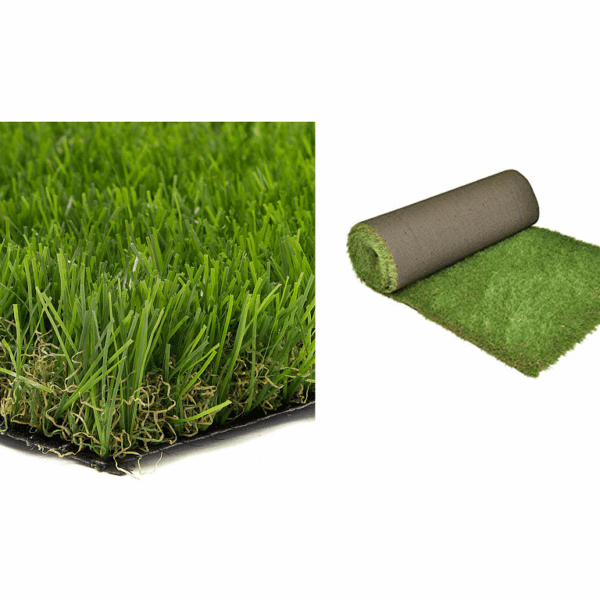 Tappeto Prato Erboso Sintetico cm.200h Rotolo da Mq.20 Tre Sfumature di Colore Altezza Erba mm.35