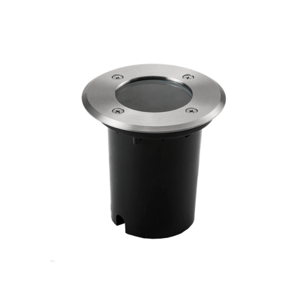 Faretto Carrabile Tondo Ip67 Attacco Gu10 Ø103mm H120mm Alluminio- Acciaio Inox Aisi304 |  Lampo