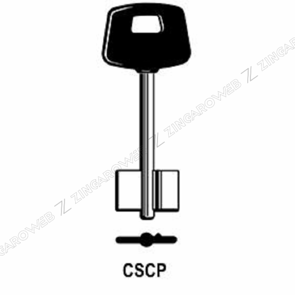 Chiave Grezza Doppia Mappa Corta Cisa Cs1smp/Cscp