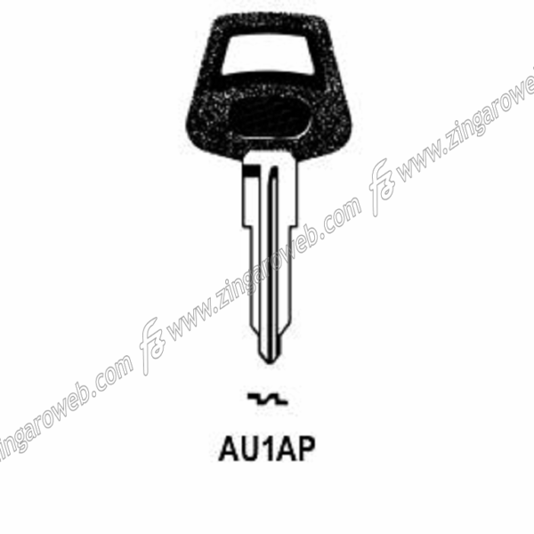 Chiave Grezza Auto-Moto Testa Plastica L&F  Le1p/Au1ap