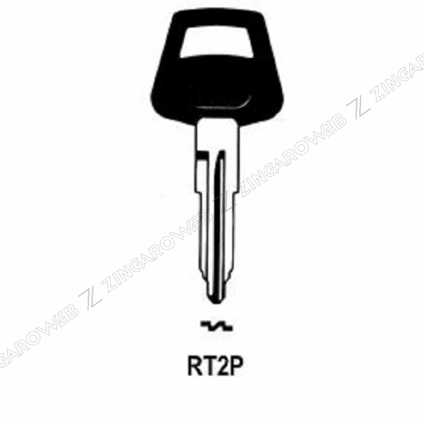 Chiave Grezza Auto-Moto Testa Plastica L&F  Le1pa/Rt2p