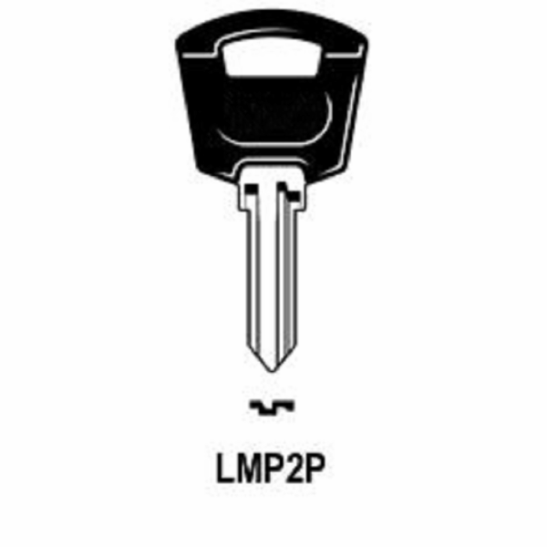 Chiave Grezza Auto-Moto Testa Plastica Lmp Lp2p/Lmp2p