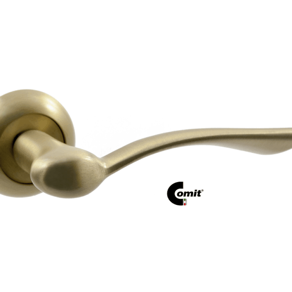 Maniglia Helios Rosetta Tonda d.55x13h Bocchetta Foro Chiave varie finiture | Comit