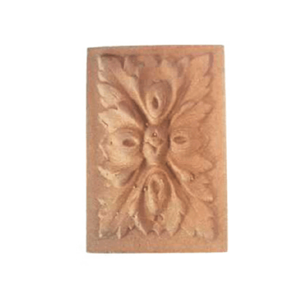 Rosetta Rettangolare Legno Composto E Resine Legno mm.30x40x8h   Ems
