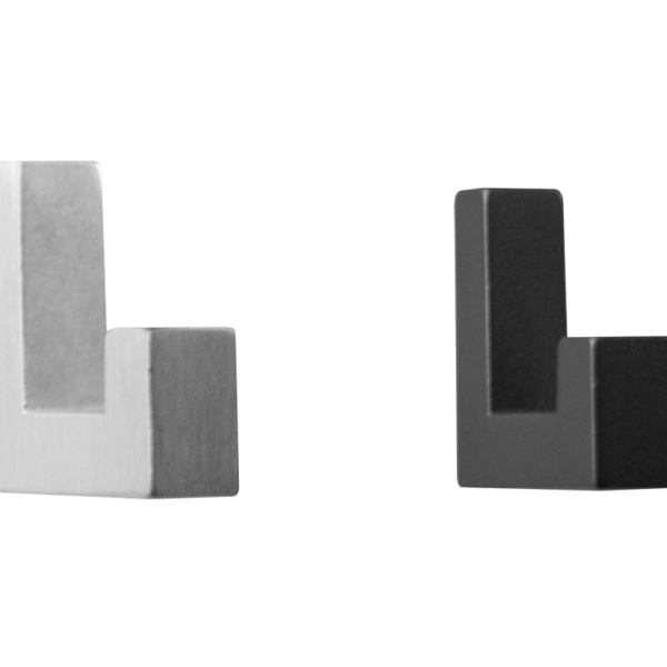 Gancio Portabito per Appenderia da Parete modello Square Singolo mm.40x40 varie finiture | Fimet Maniglie