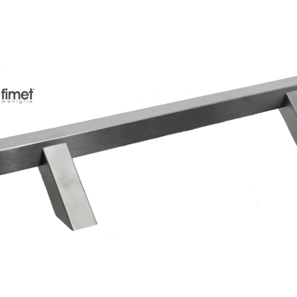 Maniglione Texas Inclinato d.30x30 Interasse 600 mm.1000x85h AISI304  Inox Satinato | Fimet Maniglie