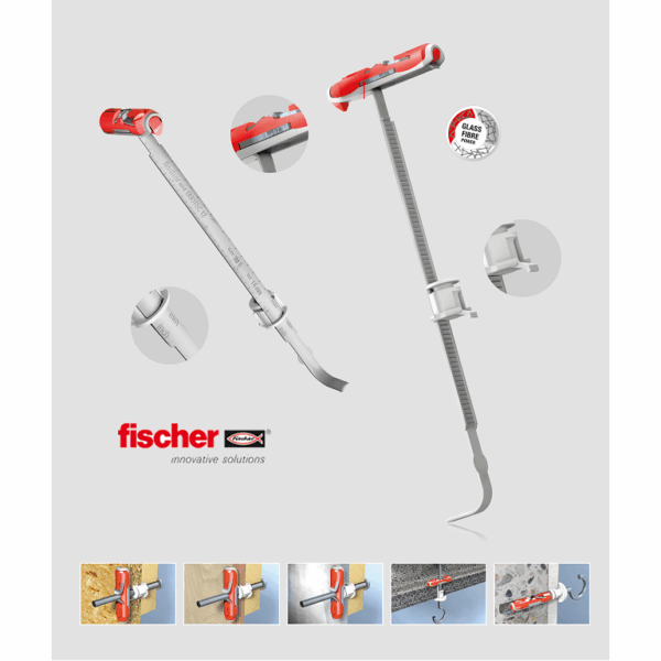 Duotec 12 S Fissaggio Basculante In Nylon per Cartongesso MA6 pz.25 | Fischer