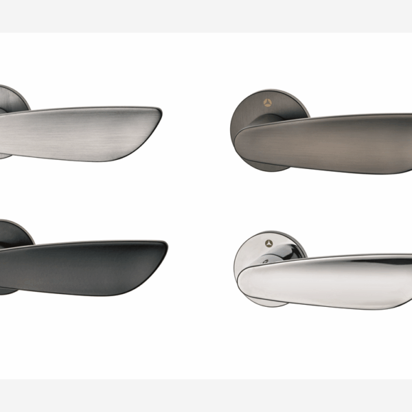 Maniglia Farfalla Rosetta Tonda d.50x5h Bocchetta Foro Chiave varie finiture | GPB Ghidini