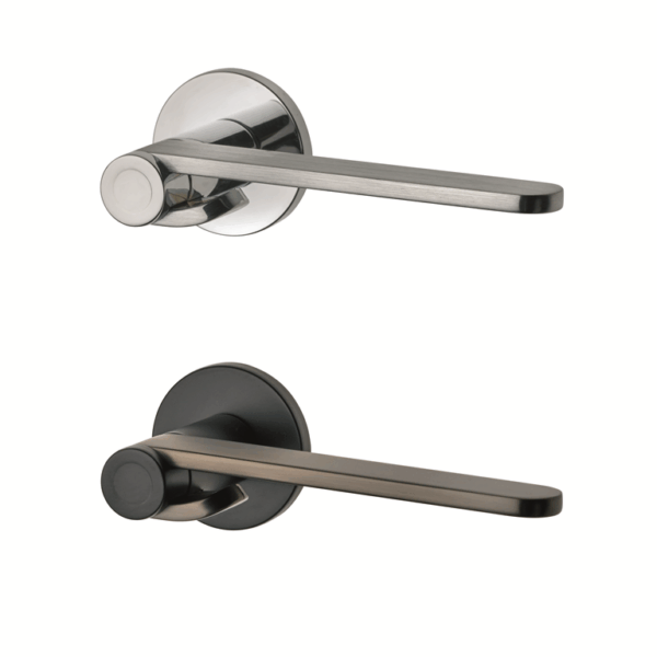 Maniglia Clip Rosetta Tonda d.50x5h Bocchetta Foro Chiave varie finiture | GPB Ghidini