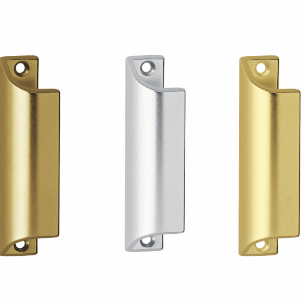 Maniglietta Con Fori Esterni 430 Anodizzato Varie Finiture | Hoppe