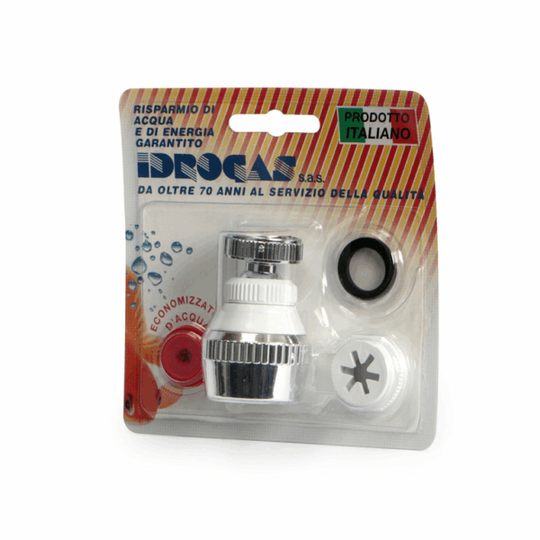 Rompigetto con doccetta abs cromo | Idrogas