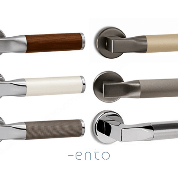 Maniglia Tube Rosetta Tonda d.50x6h Bocchetta Foro Chiave varie finiture | Ento