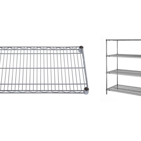 RIPIANO IRON SYSTEM mod.AMERICA CROMATO pz.5 Larg.36-45x61-91-122