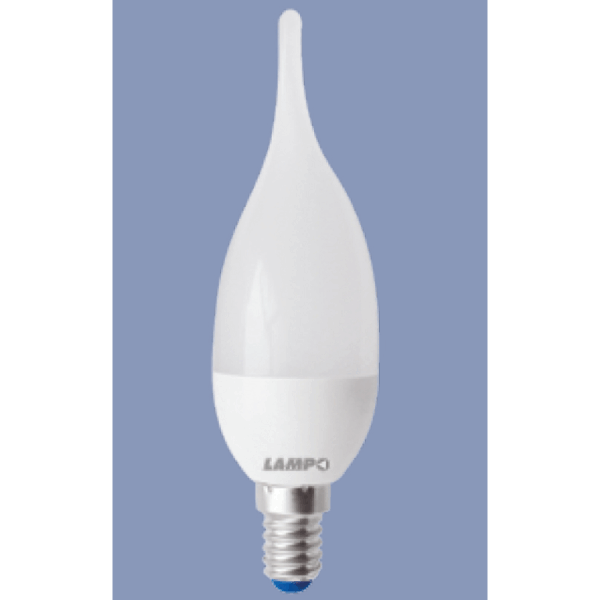 Lampada Led Colpo di Vento 230v E14 8w 710lm 3000k Bianco Caldo | Lampo