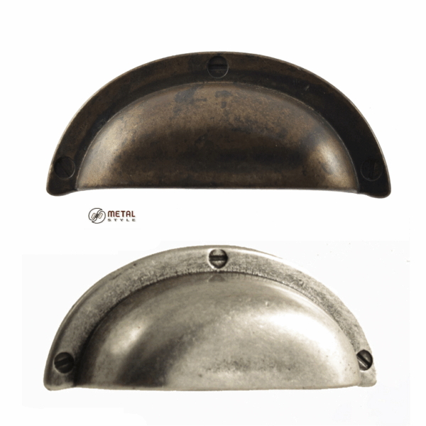 MANIGLIETTA MOBILE INTERASSE 64 mm.95x38h VARIE FINITURE prodotta da METAL STYLE