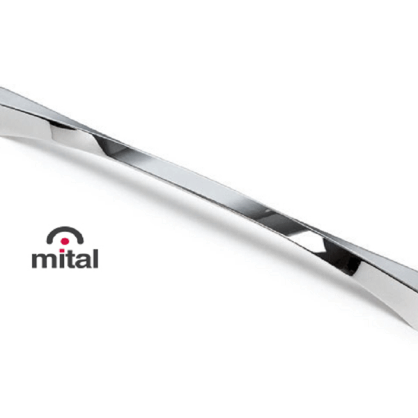 Maniglietta Mobile 3145 Interasse 224 mm.233x20x30h varie finiture | Mital  Fine Serie
