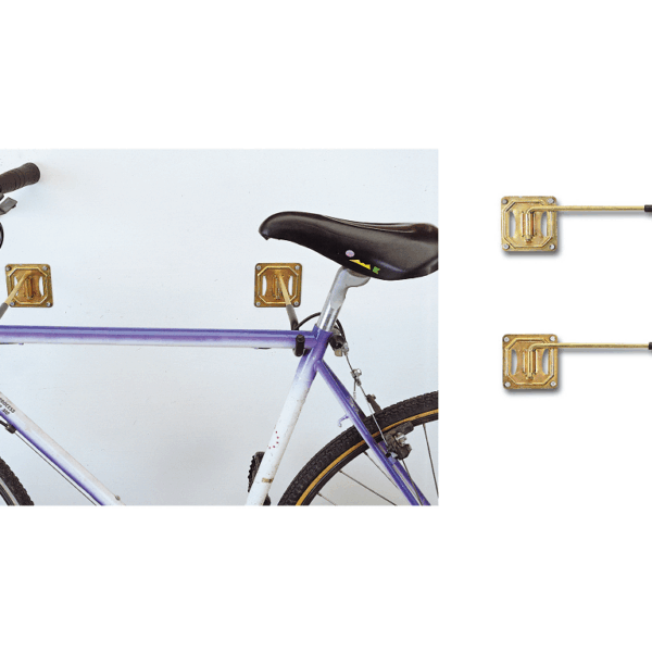Supporti Portabici A Parete Pieghevoli Acciaio Plastificato  Minutex