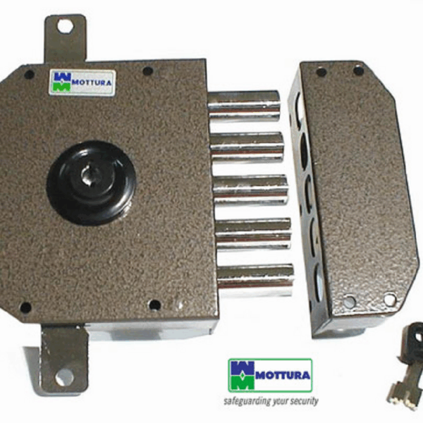 Serratura Applicare Triplice Pompa Senza Scrocco DX | Mottura