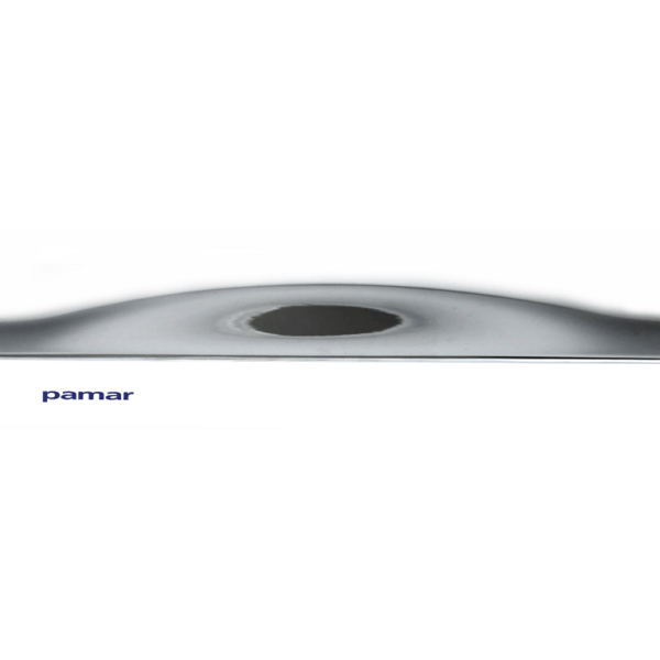 Maniglietta Mobile Interasse 80 mm.180x11x18h GC011-Cromato Lucido | Pamar