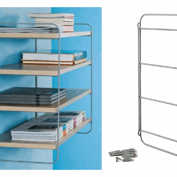 MONTANTE METALLICO STEP 4 SENZA RIPIANI mm.250 IN VARIE ALTEZZE | PIRCHER