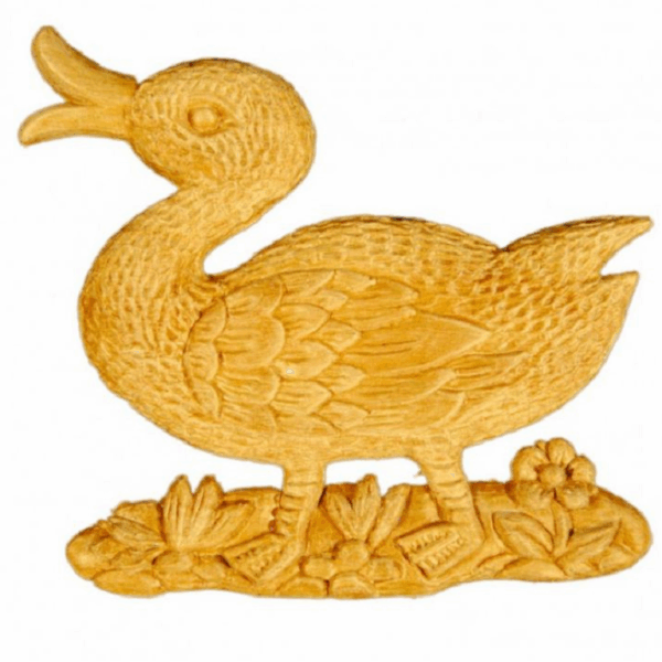 Modello Anatra Legno Betulla w130xh115xd7  Pru