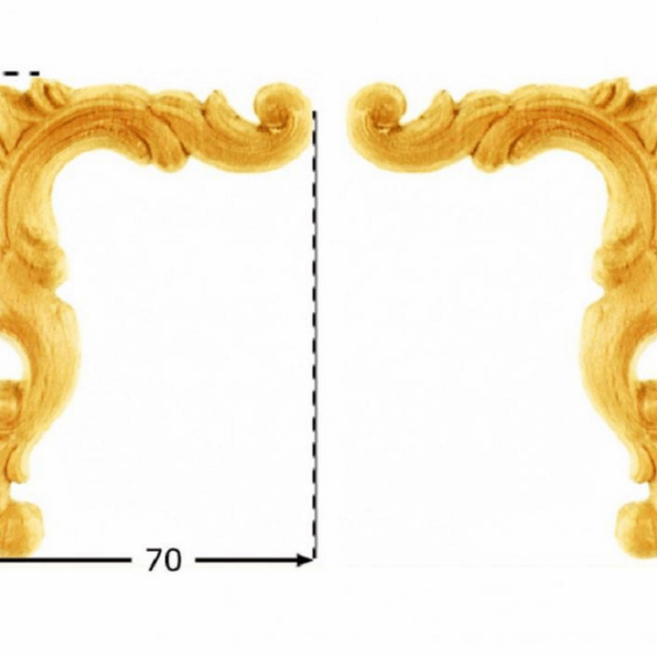 Angoli Legno Faggio w65xh100xd7 Pru