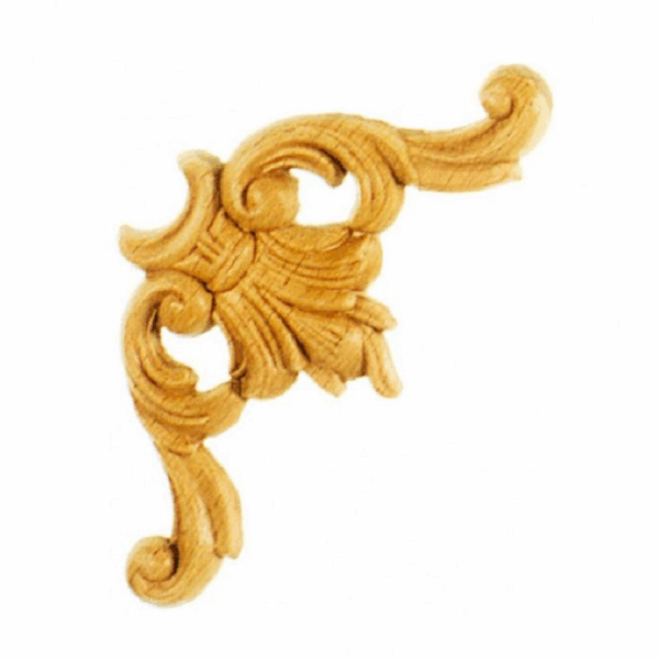 Angolo Legno Faggio w75xh75xd6  Pru