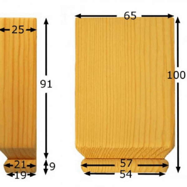 Capitello Legno Pino w65xh100xd25 Intagliato a Mano  Pru