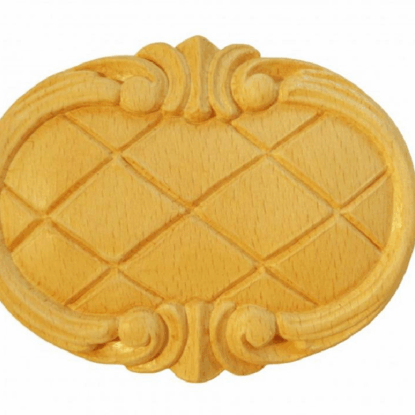 Rosetta Ovale Legno Faggio w115xh90xd12  Pru