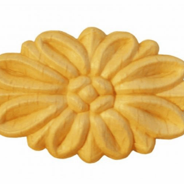 Rosetta Ovale Legno Faggio w55xh35xd7  Pru