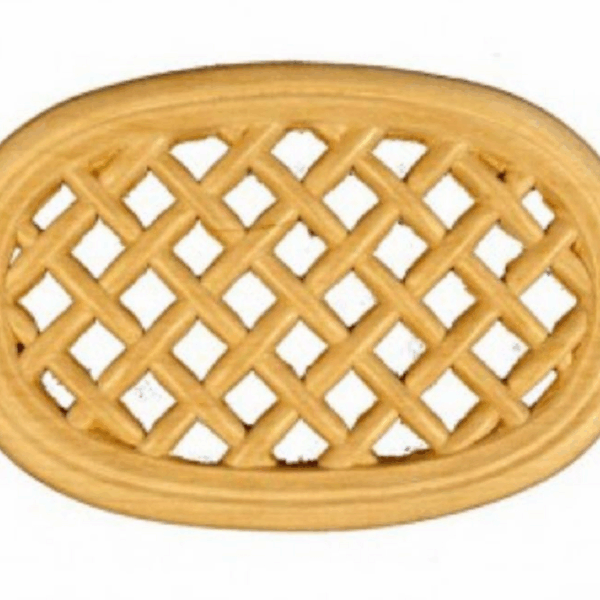 Rosetta Ovale Legno Faggio w100xh150xd7  Pru