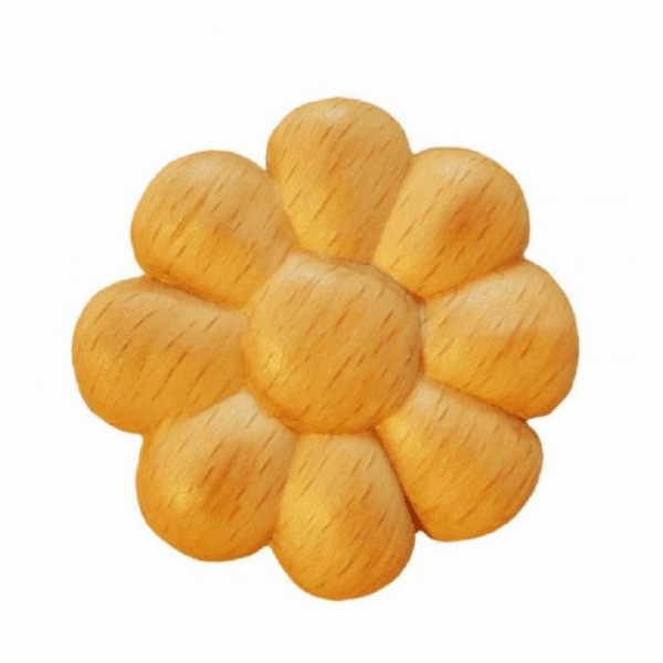 ROSETTA ROTONDA LEGNO FAGGIO W25xH25xD6 FIORE prodotta da PRU