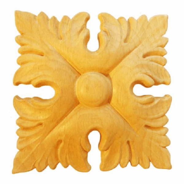 ROSETTA QUADRA LEGNO FAGGIO W105xH105xD16-W82xH82xD15 -W66xH66xD12 prodotta da PRU