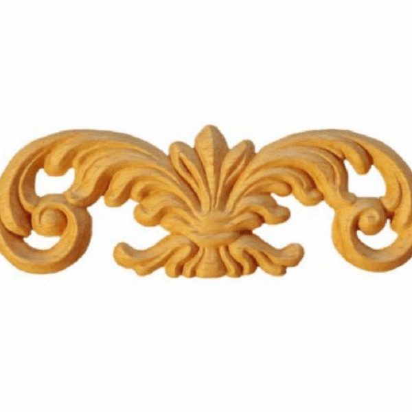 ORNAMENTO LEGNO FAGGIO W155xH50xD8-W125xH40xD8 prodotto da PRU
