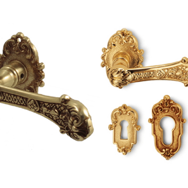 MANIGLIA DAMASCO ROSETTA  FORO CHIAVE prodotta da SALICE PAOLO