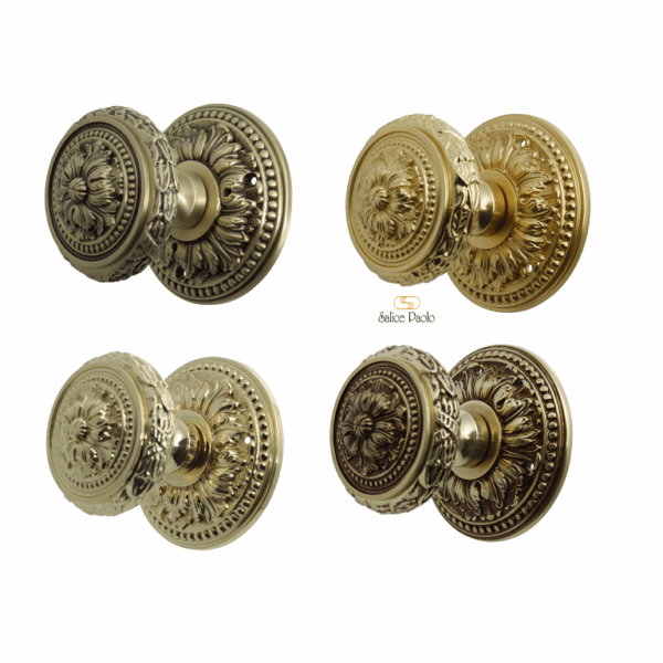 POMOLO FISSO/GIREVOLE LIONE d.80x95h ROSETTA d.100x15h VARIE FINITURE prodotto da SALICE PAOLO