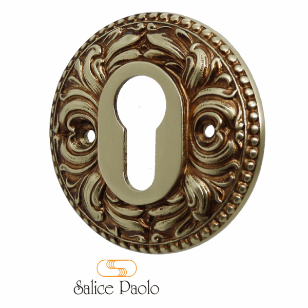 Bocchetta Paestum Foro Yale per Cilindro Europeo mm.73 varie finiture | Salice Paolo