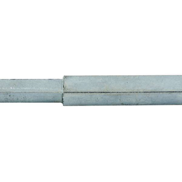 Ferro per Maniglie Quadro Doppio Q6x30/Q8x50 Zincato | Reguitti
