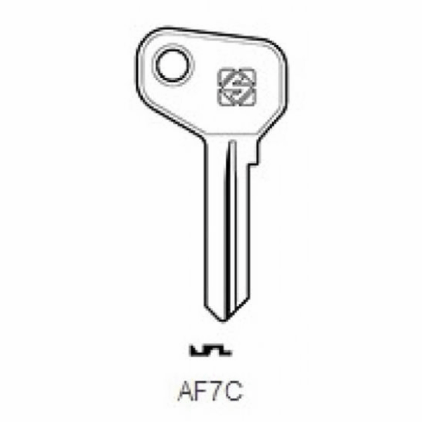 Chiave Grezza Auto-Moto Safe Af7c | Silca